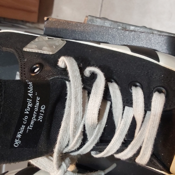 MENS USED OFF WHITE CHUCK SNEAKER SIZE EUR "41" - Picture 8 of 8